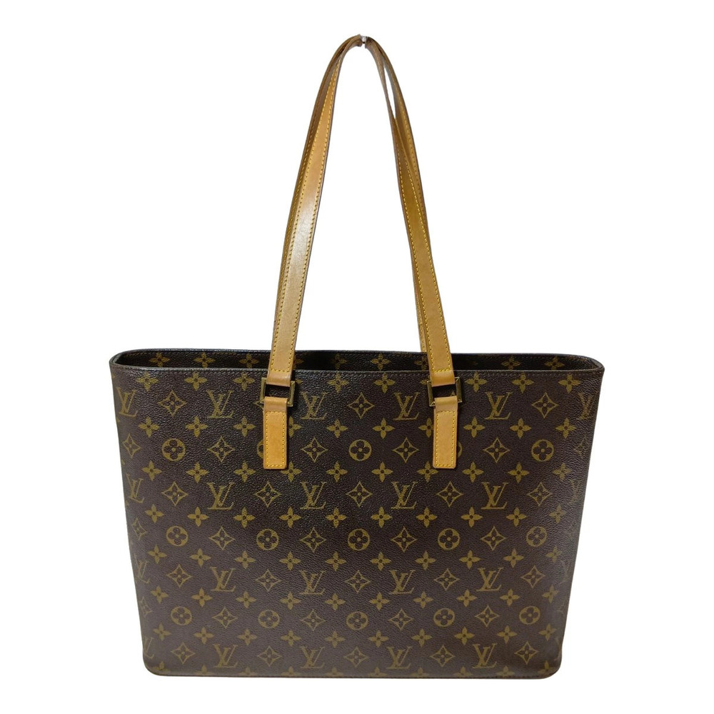 Louis Vuitton Monogram Luco Tote Bag Brown